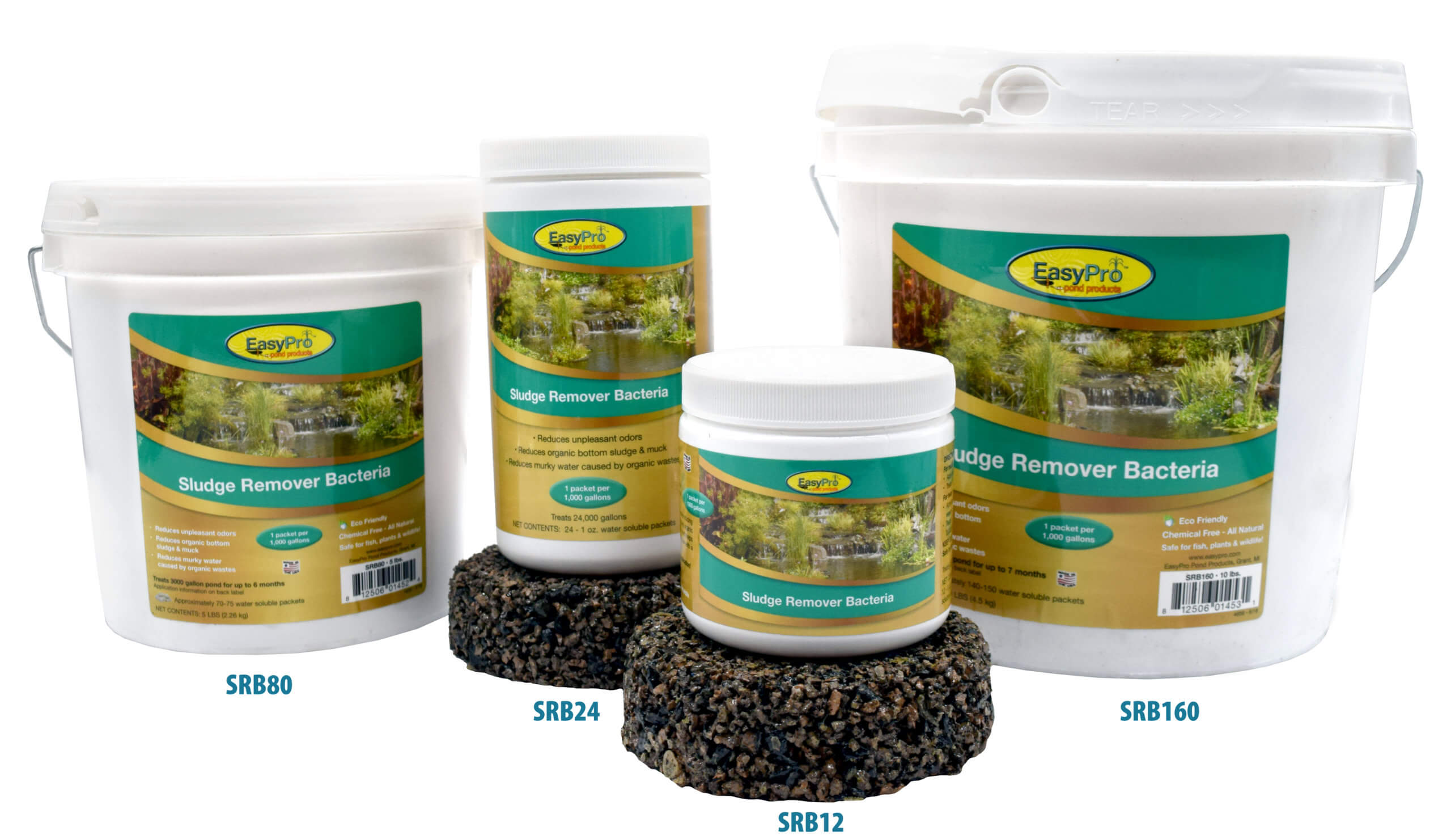 Sludge Remover Bacteria, 12ct. 1 oz. WSP, treats 12,000 gallons – 1 oz